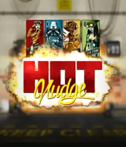 Immerse yourself in the mechanical world of Hot Nudge by Nolimit City, highlighting detailed visuals of steam-powered machinery and industrial gears. Discover the thrill of nudging reels for increased chances of winning, complete with dynamic characters like the King, Queen, and Jack of the steam world. An engaging take on slot gameplay, ideal for fans of innovative game mechanics.