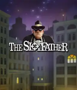 Immerse yourself in the shadowy realm of The Slotfather game by Betsoft, highlighting a powerful mafia boss standing against a mysterious cityscape. This image captures the dramatic essence of the organized crime, with the boss clad in a traditional black suit and hat. Ideal for players who enjoy mafia stories, delivering a gripping escape. 