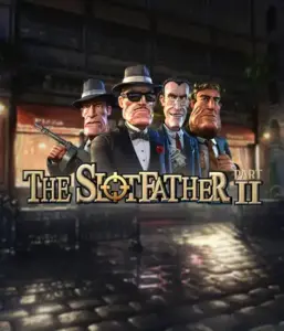 Enter the shadowy world of The Slotfather Part II game by Betsoft, showcasing a lineup of iconic mafia characters in front of a dark urban backdrop. This image captures the gritty essence of the mafia underworld with its detailed character design and ominous setting. Great for lovers of gangster-themed games, delivering a thrilling adventure. 